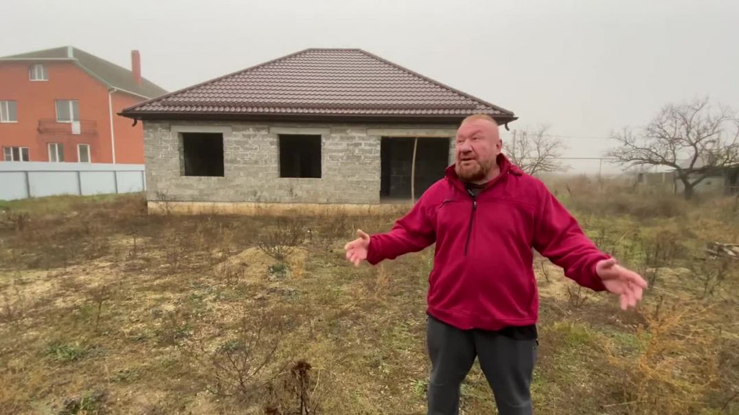 Арболит Юг строительство домов в Краснодарском крае, Должанская, дом из Арболитовых блоков